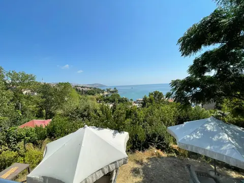 1 No'lu daire — balkondan Karadeniz manzarası