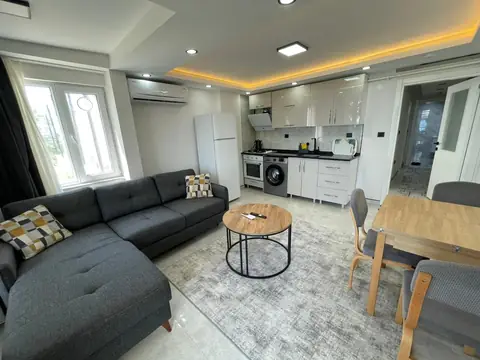 9 No'lu daire — açık salon ve mutfak